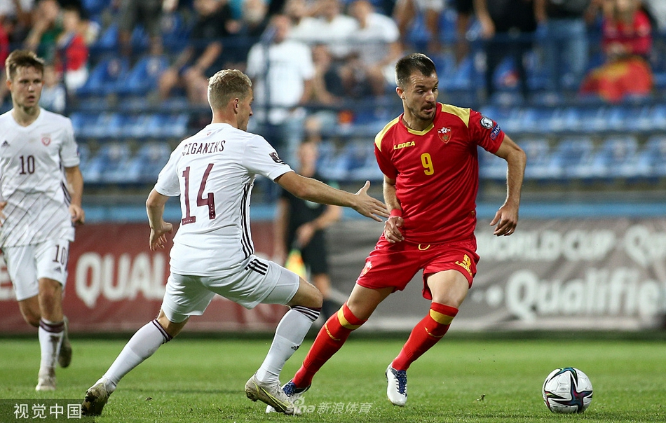 黑山国家队面临重要人员伤病